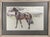 The Equestrian Eye: Original Pastel of a Stallion by Leslie Charlotte Benenson Dated May 16, 1986 For Sale - Image 4 of 8