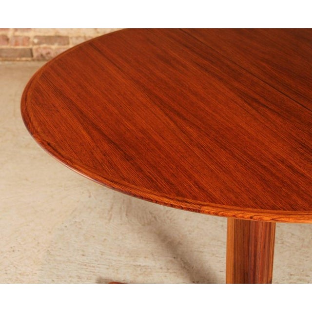 Mid-Century Danish Extendable Rosewood Dining Table from Dyrlund, 1970s For Sale - Image 6 of 13