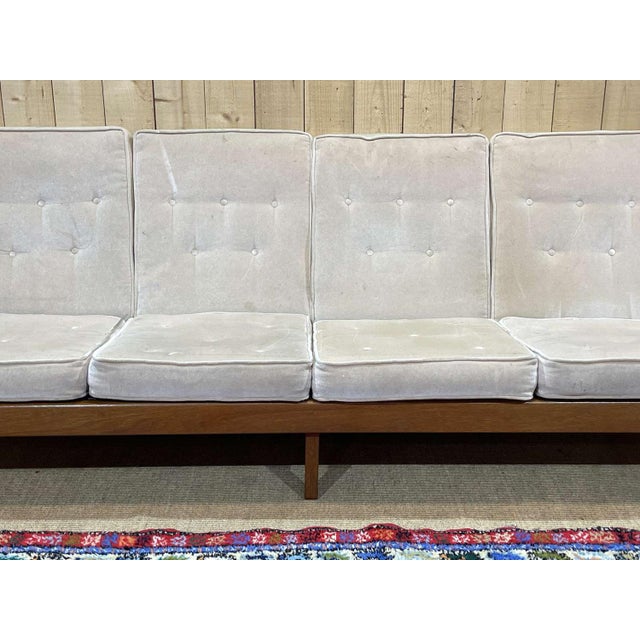 Scandinavian 4-Seater Sofa in Teak, 1970s For Sale - Image 10 of 15