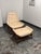 Contemporary McGuire Furniture Tansen Lounge Chair + Ottoman For Sale - Image 3 of 12