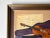 1960's Betty Pletzner Violin Music Instrument Impressionist Oil Painting, Framed For Sale - Image 9 of 13