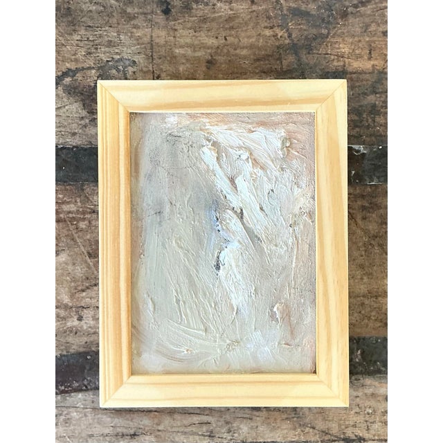 Vintage Original Oil Painting on Board For Sale - Image 12 of 12