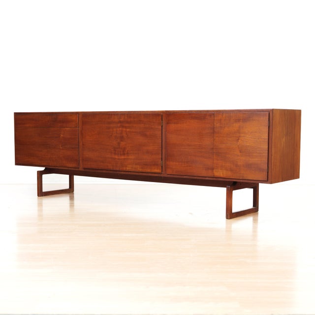 Mogens Kold Møbelfabrik 1960s Rare Danish Mk511 Credenza by Arne Hovmand-Olsen for Mogens Kold For Sale - Image 4 of 10