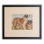 Single Print - Cassell, Petter, Galpin & Co Chromolithograph Dog Print in Black Frame For Sale