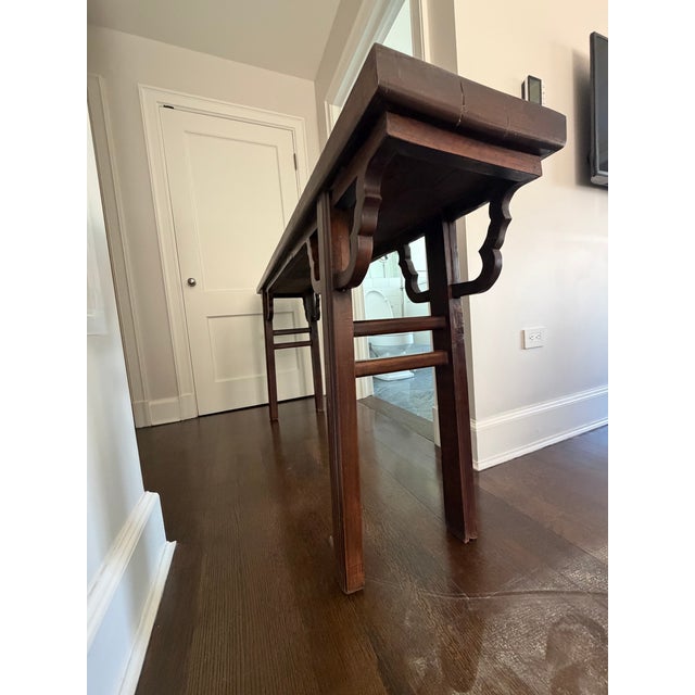 Mid 20th Century Mid 20th Century Chinese Style Console Table For Sale - Image 5 of 5