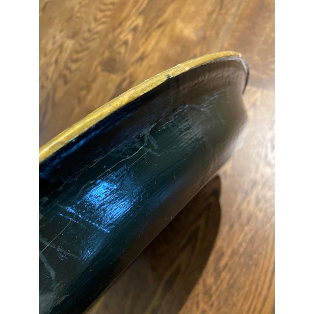 Hand-Painted Large Tray With Lemon & Floral Motif For Sale In Portland, OR - Image 6 of 7