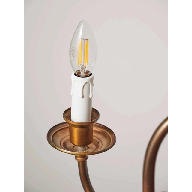 Vintage Flemish Eight-Armed Chandelier For Sale - Image 10 of 12