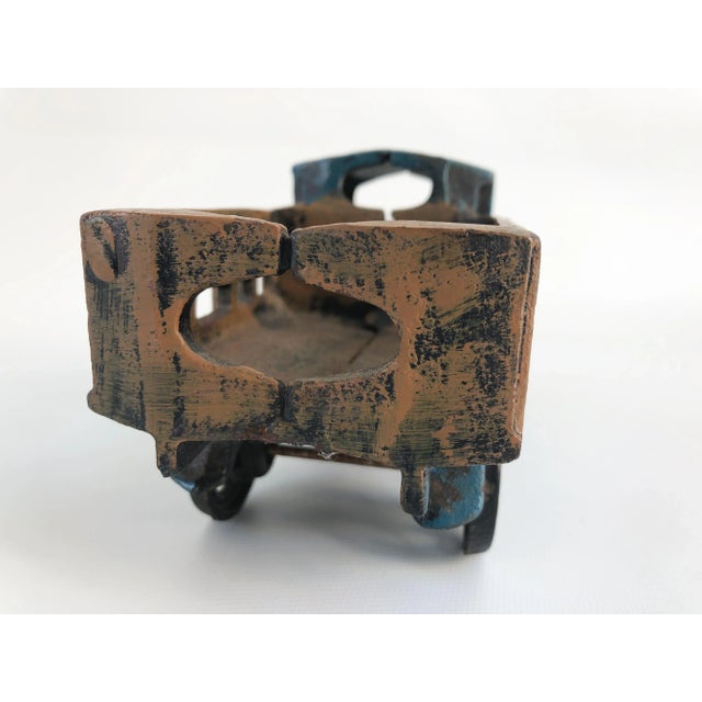 Metal Vintage Hubley Cast Iron Truck For Sale - Image 7 of 10