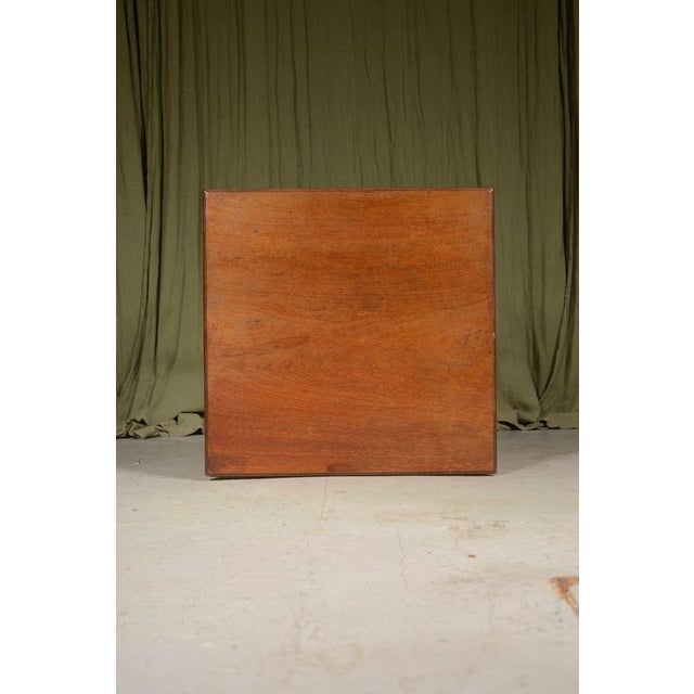 A particularly good example of a Charles Eastlake walnut two tier table, with lovely light colour to the top, shaped apron...