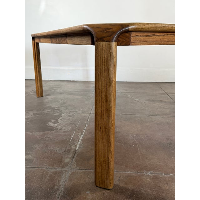 Vintage 1970's Oak Dining Table For Sale - Image 16 of 18