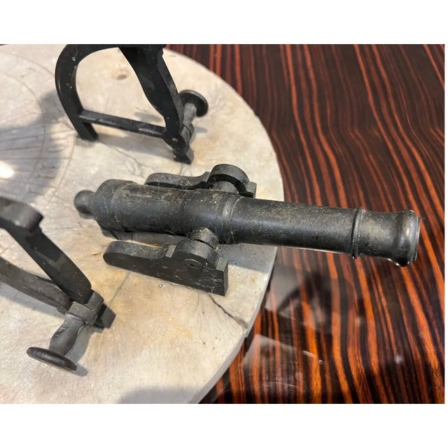 19th Century 19th Century Solar Signal Cannon on Marble Sundial For Sale - Image 5 of 8