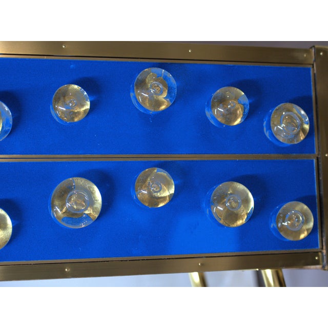 Not Yet Made - Made To Order Italian Cobalt Blue Murano Glass Sideboard from Justfurnituress SRL For Sale - Image 5 of 9