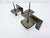 Brutalist Bronze Triple Candlestick by Manfred Bergmeister, 1970s For Sale - Image 9 of 11
