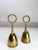 Ignazio Gardella, Brass Doorstops attributed to Azucena, Italy, 1950s, Set of 2 For Sale - Image 6 of 8