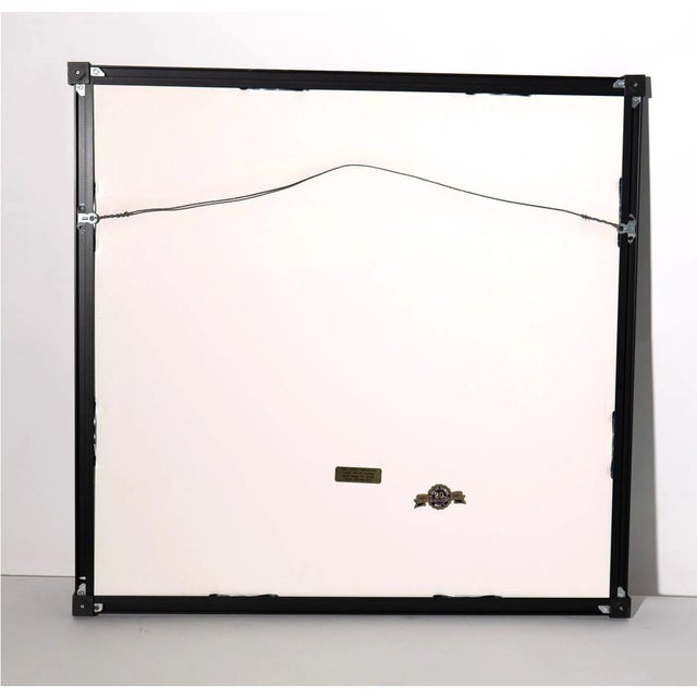 Chinese Hibiscus I - Limited Edition Framed Photograph Signed - Hal Kaye (1927-2020) For Sale - Image 9 of 9