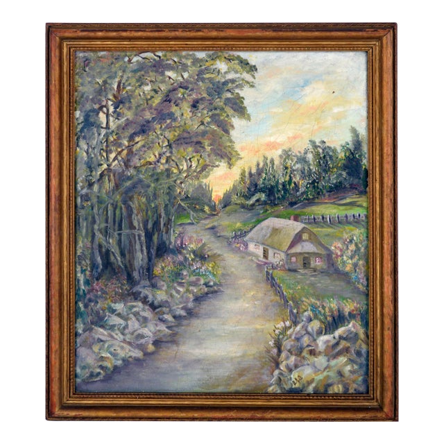 Country Cottage at Sunrise For Sale