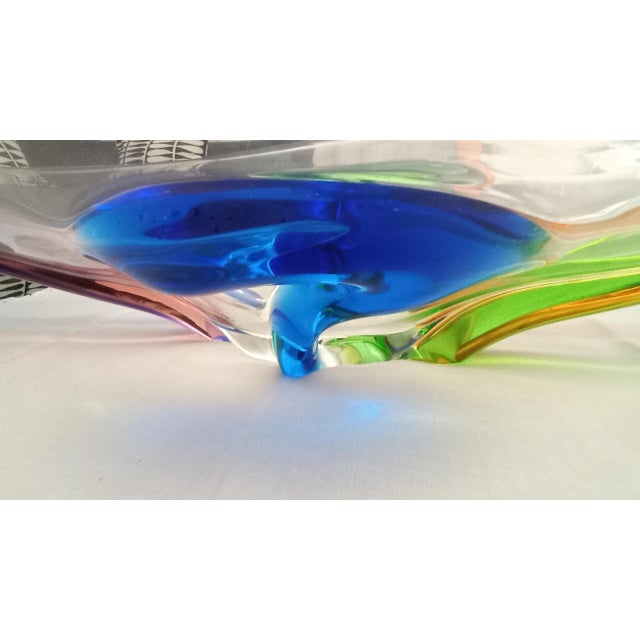 Murano Glass Fruit Bowl, 1960s For Sale - Image 14 of 15