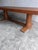 1930s French Art Deco Oak Refectory Table, 1930 For Sale - Image 5 of 17