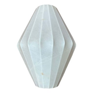 Mid-Century Modern Cocoon Wall Lamp Sconce by Friedel Wauer for Goldkant Leuchten, 1960s For Sale