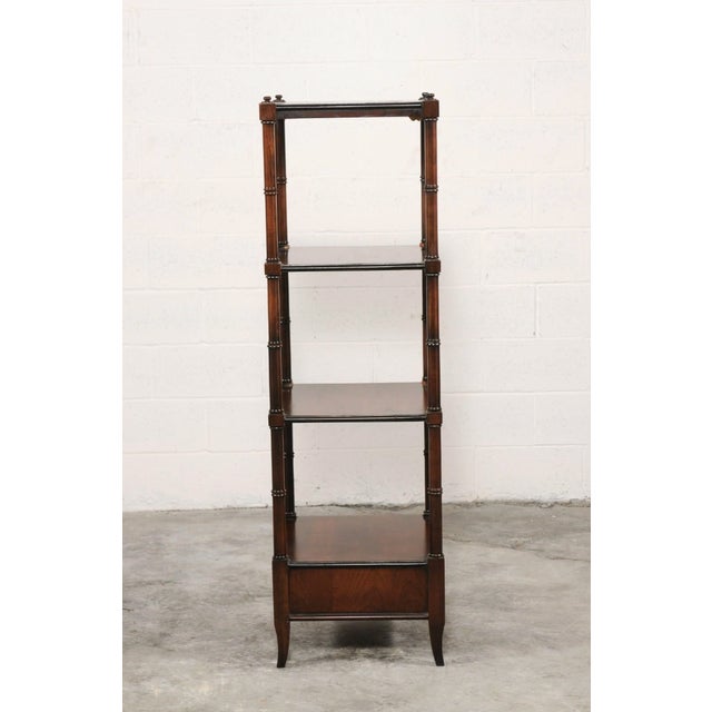 Mid 20th Century Mahogany English Étagère or Shelf For Sale - Image 12 of 14