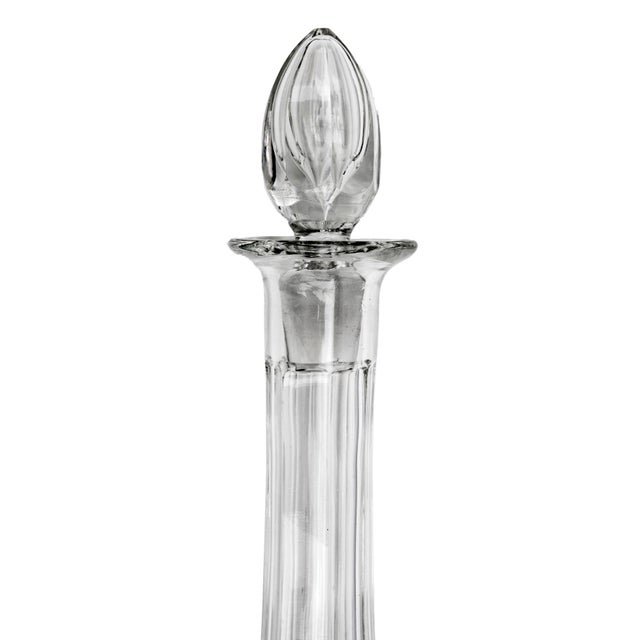 Mid 20th Century Mid 20th Century Cut Crystal Decanters- Set of 2 For Sale - Image 5 of 12