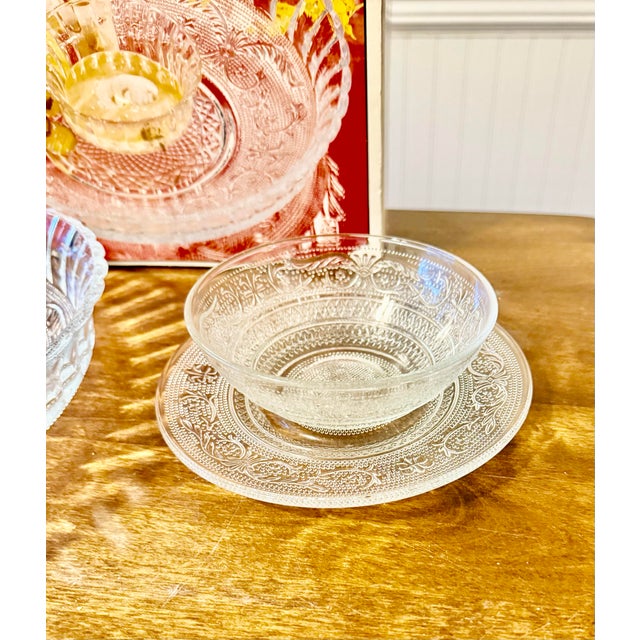 Mid 20th Century Kig Fleur De Lis Classica Party Dip Set and Serving Bowl With Plate For Sale - Image 12 of 12