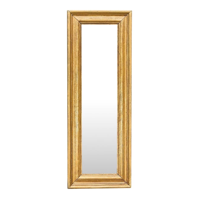 French Giltwood Rectangular Wall Mirror, Circa 1920 For Sale