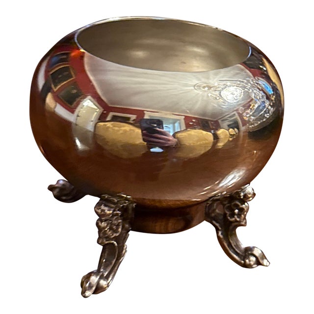 Silverplated Footed Bowl For Sale