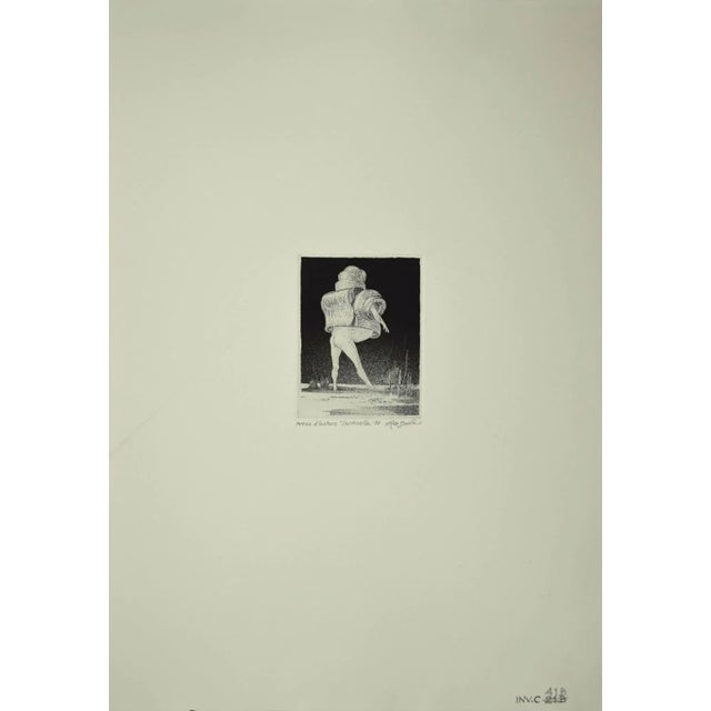 The Sentinel is an original Contemporary artwork realized in the 1970 by the italian artist Leo Guida. Original Etching on...