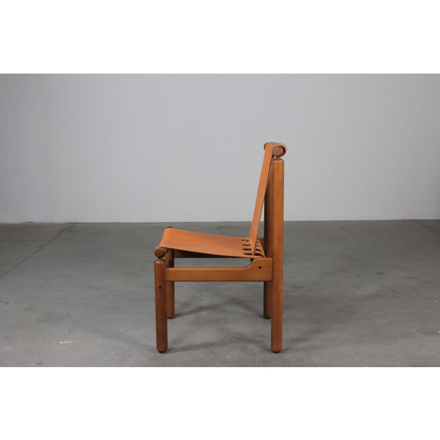 Brown Dining Chairs by Ilmari Tapiovaara for La Permanente Mobili Cantù, 1950s, Set of 10 For Sale - Image 8 of 11