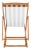 2020s Loren Foldable Sling Chair in Natural & Black & White - a Pair For Sale - Image 5 of 11
