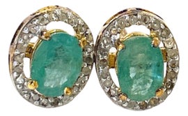 Example of English Stud Earrings