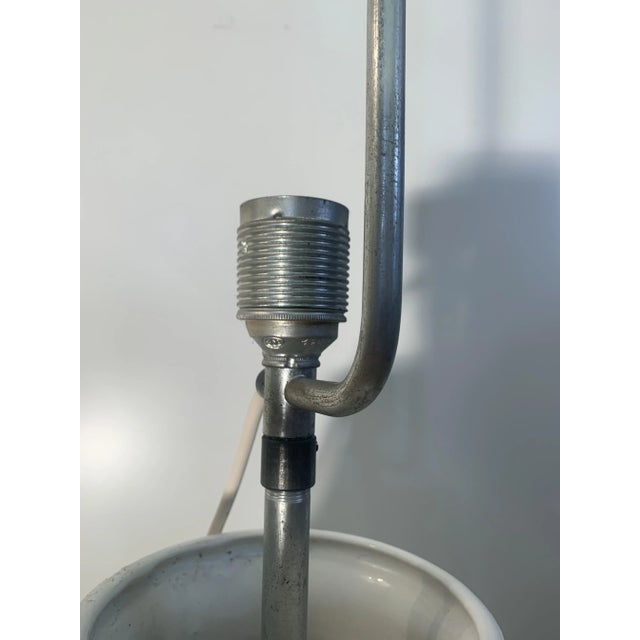 Red Large Mid-Century Floor Lamp from Bay Keramik For Sale - Image 8 of 14