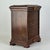 Antique French Wood & Bronze Mounts Tambour-Door Desk Organizer Cabinet / Stationary Box For Sale - Image 15 of 15