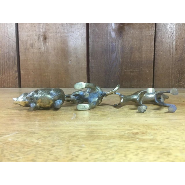 Brass Animal Collection Set of 5 Chairish