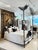 Mario Villa Late 20th Century Mario Villa Palm Bed - Queen For Sale - Image 4 of 12