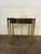 Mid Century Brass Plated and Smoked Glass Nesting Tables Belgo-Chrome Manner For Sale - Image 9 of 11