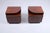 Art Deco Dark Wood Nightstands, 1940s, Set of 2 For Sale - Image 3 of 15