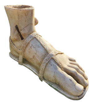 Unknown, Foot of Mercury, 18th Century, Greek Thassos Marble