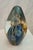 Vintage Robert Eickholt Signed Art Glass Floral Egg Paperweight For Sale - Image 9 of 11