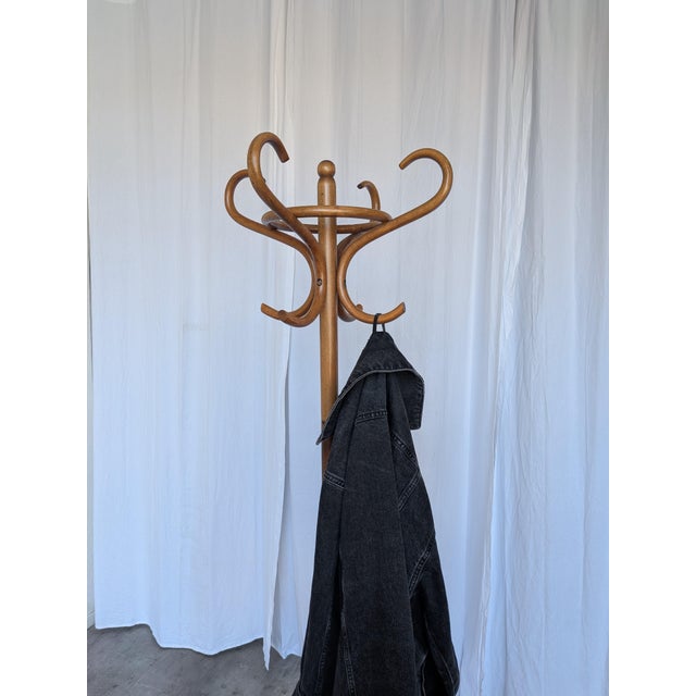 Vintage Bentwood Coat Stand, 1970s For Sale - Image 11 of 18