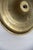 Gold Vintage Brass Candleholders, 1950s, Set of 2 For Sale - Image 8 of 9