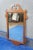 Mid 20th Century Vintage Chippendale Mahogany Inlaid Wall Vanity Mirror For Sale - Image 4 of 12