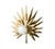 Mid-Century Modern Hand-Crafted Brass Palm Leaf Sconce For Sale - Image 3 of 10