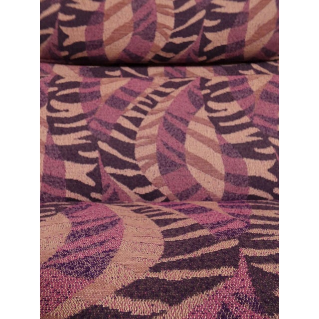 Dream Chairs by Giovanni Offredi for Saporiti Italia with Upholstery from Missoni, 1970s, Set of 2 For Sale - Image 6 of 18