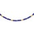 2020s Lapis Lazuli Tube Gold Station Necklace For Sale - Image 5 of 8