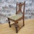 Wood Vintage Jacobean Stye Dining Table and Four Chairs For Sale - Image 7 of 9
