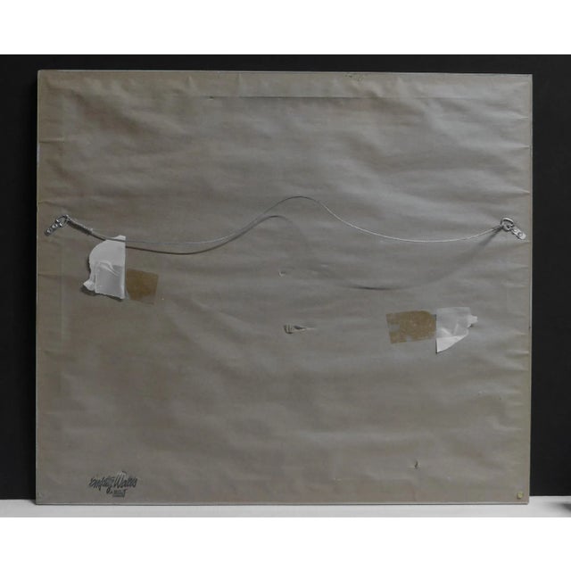 1990s 1990s Vintage Alan Klug Mykonos Greece Limited & Signed Framed Photo Print For Sale - Image 5 of 6