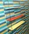 Black String Shelves in Red, White, Yellow and Black Ladders by A. D. Dekker for Tomado, 1960s For Sale - Image 8 of 15