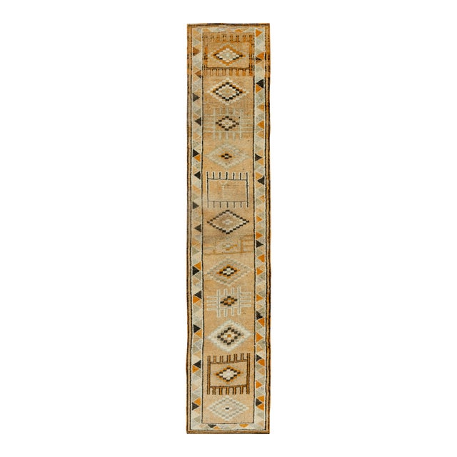Galerie Shabab Collection Mid-20th Century Turkish Anatolian Runner For Sale